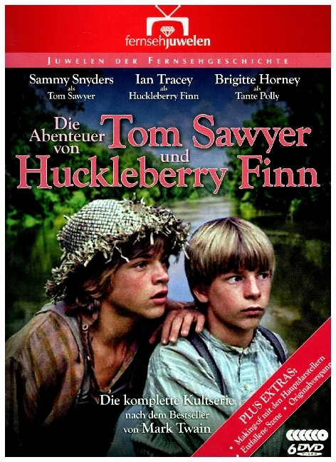Die Abenteuer von Tom Sawyer und Huckleberry Finn - Die komplette Serie, 4 DVD