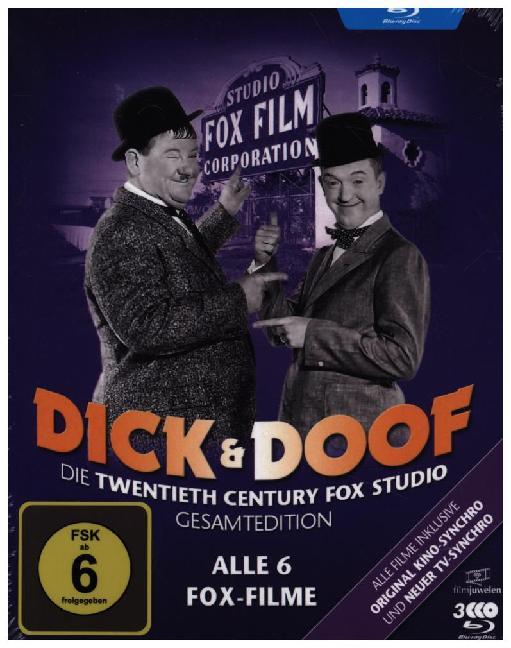 Dick und Doof - Die Fox-Studio-Gesamtedition, 2 Blu-ray