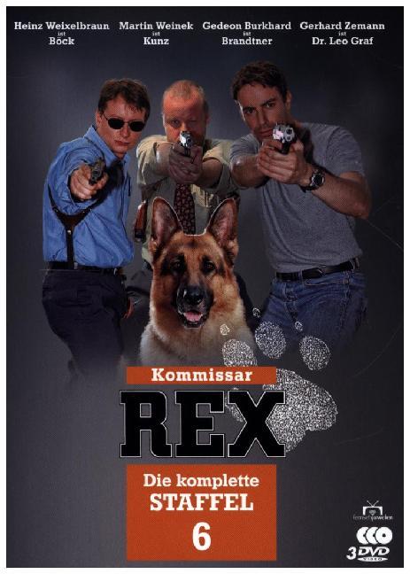Kommissar Rex. Staffel.6, 3 DVD