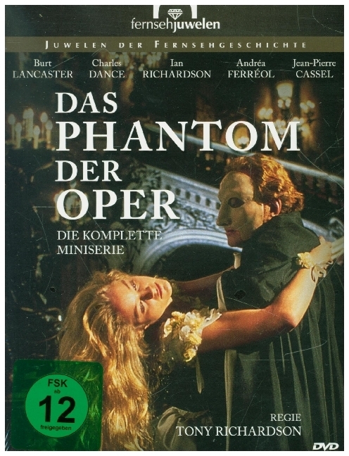 Das Phantom der Oper - Die komplette Miniserie in 2 Teilen, 1 DVD