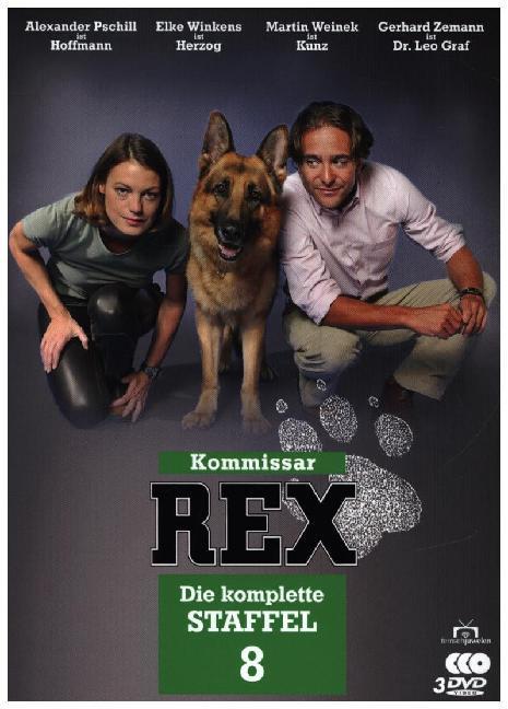 Kommissar Rex. Staffel.8, 3 DVD