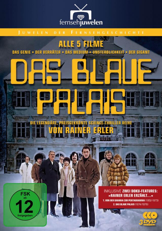 Das blaue Palais - Die komplette Filmreihe, 3 DVD