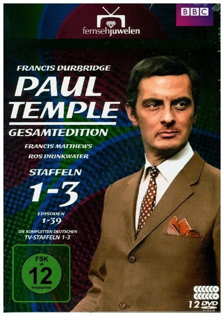 Paul Temple - Gesamtedition, 12 DVD