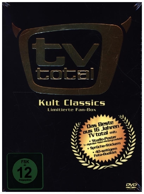 TV total Kult Classics Fan-Box, 5 DVD