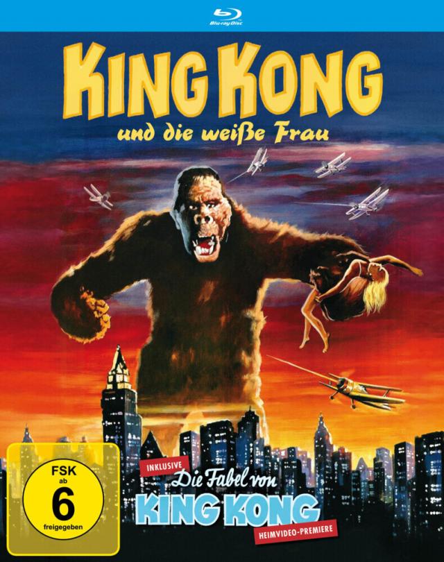 King Kong und die weiße Frau, 1 Blu-ray