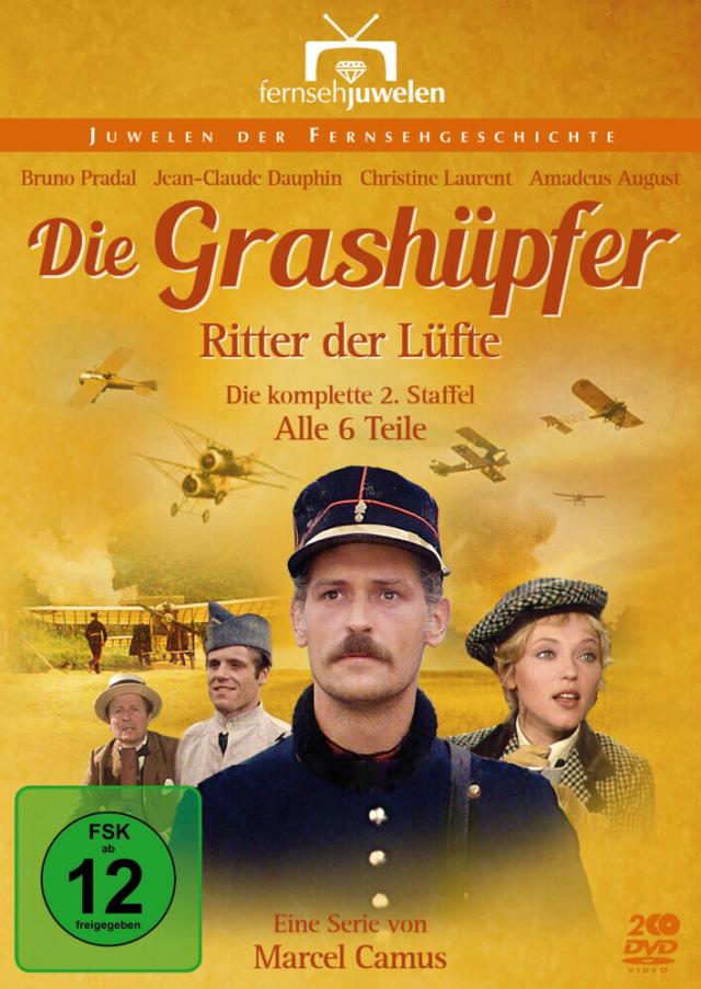 Die Grashüpfer - Ritter der Lüfte. Staffel.2, 2 DVD