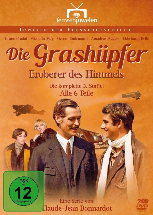 Die Grashüpfer - Eroberer des Himmelse. Staffel.3, 2 DVD, 2 DVD-Video