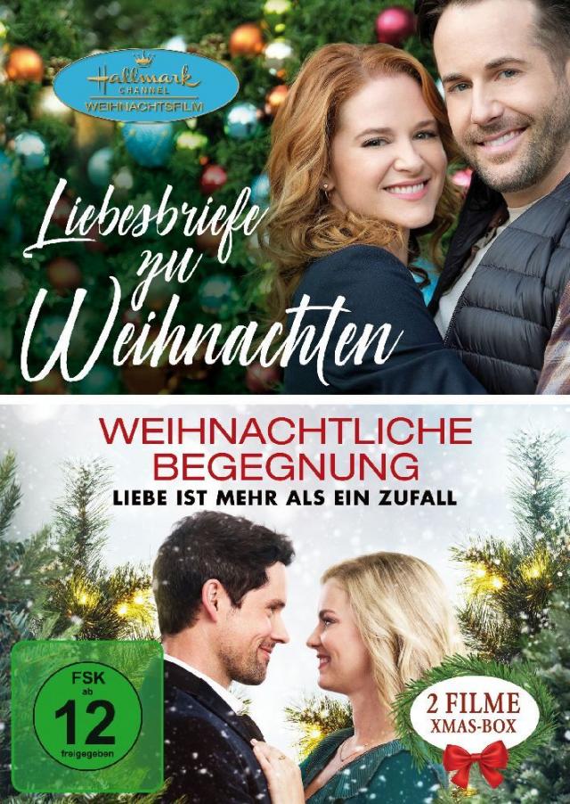 Liebesbriefe zu Weihnachten & Weihnachtliche Begegnung - Liebe ist mehr als ein Zufall, 2 DVD