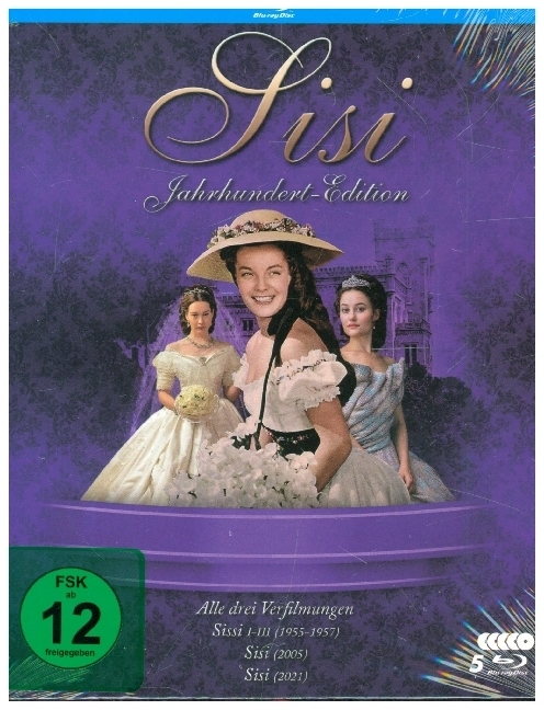 Sisi: Jahrhundert-Edition, 5 Blu-ray