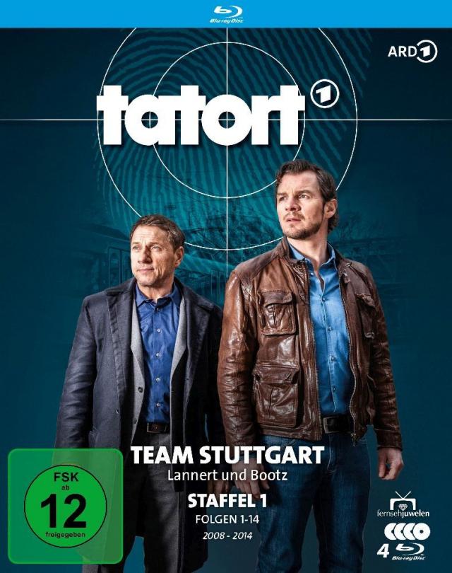 Tatort - Team Stuttgart (Lannert & Bootz). Staffel.1, 4 Blu-ray