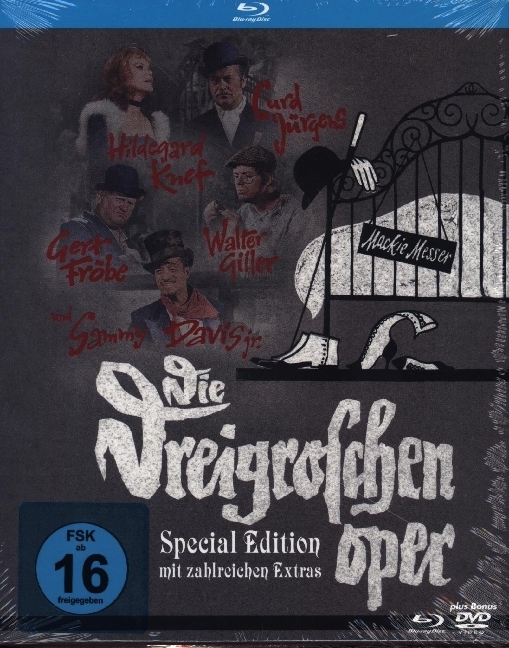 Die Dreigroschenoper, 1 Blu-ray + 1 DVD (Restaurierte Special Edition inkl. zahlreicher Extras)