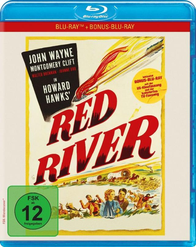 Red River - Panik am roten Fluss, 2 Blu-ray