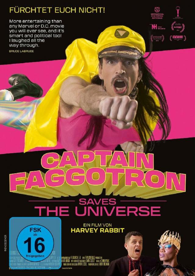 Captain Faggotron Saves the Universe, 1 DVD