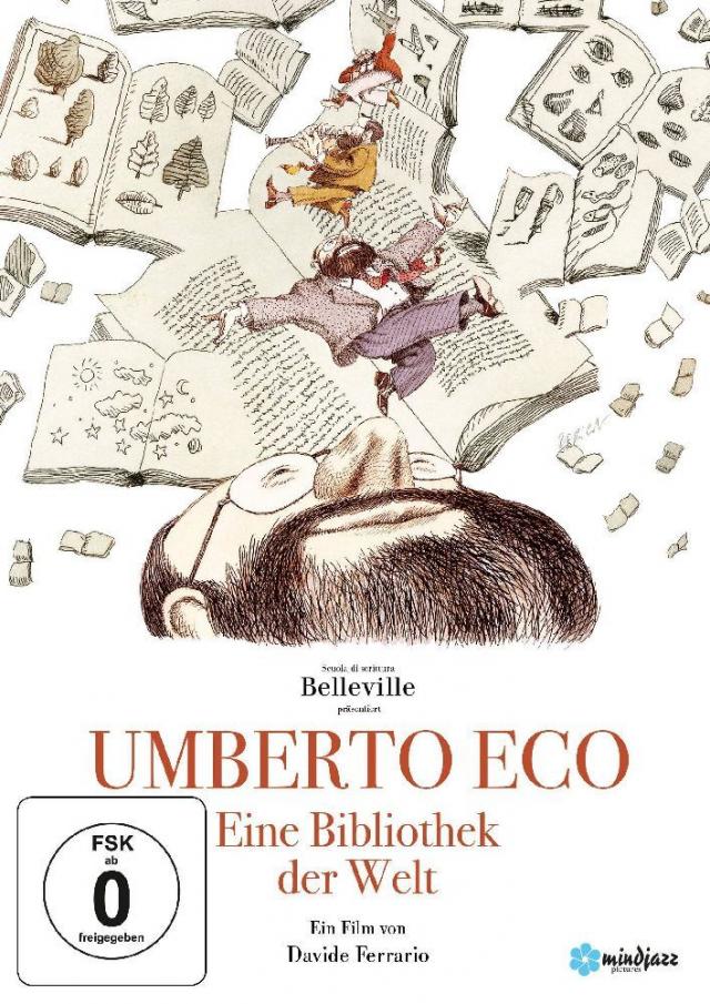 Umberto Eco - Eine Bibliothek der Welt, 1 DVD (OmU)