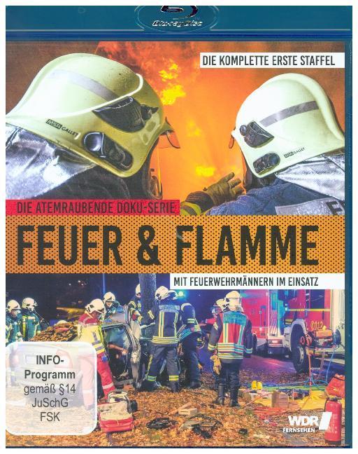 Feuer und Flamme - Mit Feuerwehrmännern im Einsatz, 1 Blu-ray