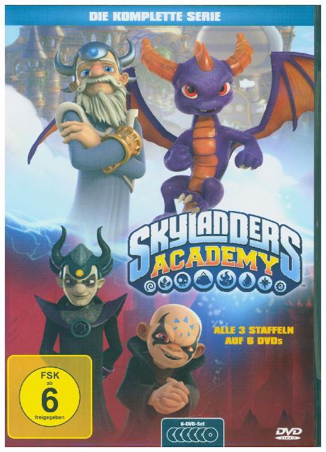 Skylanders Academy - Komplettbox, 6 DVD