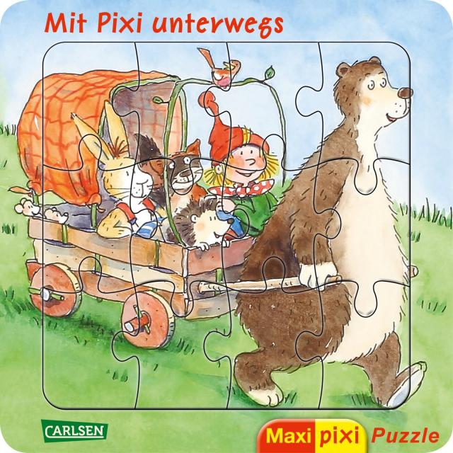Maxi Pixi: Maxi-Pixi-Puzzle: Mit Pixi unterwegs