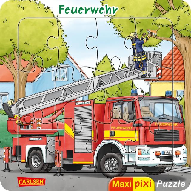Maxi Pixi: Maxi-Pixi-Puzzle VE 5: Feuerwehr (5 Exemplare)