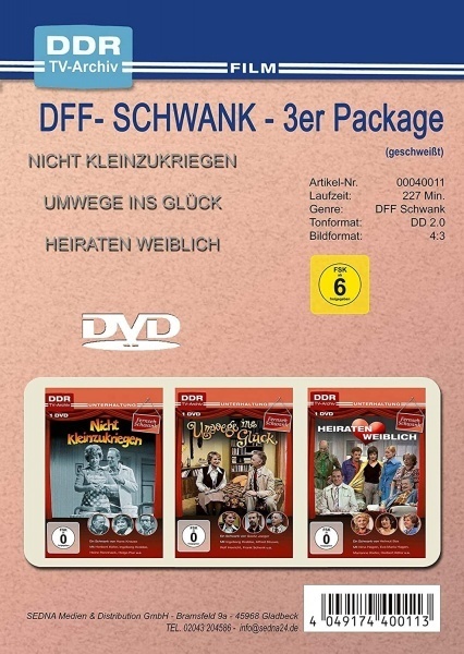 DFF-Schwank - 3er-DVD-Package, 3 DVD