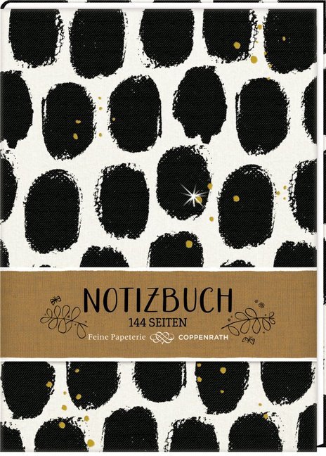 Notizbuch - Blätter (All about black & white)