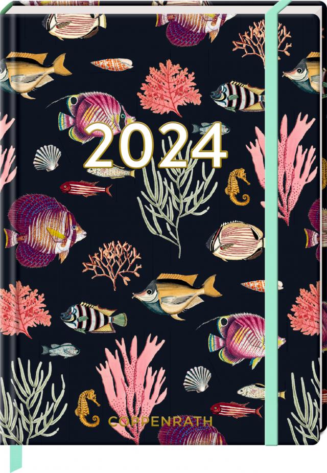 Kl Wochenkal Mein Jahr 2024  Fische I love my Ocean