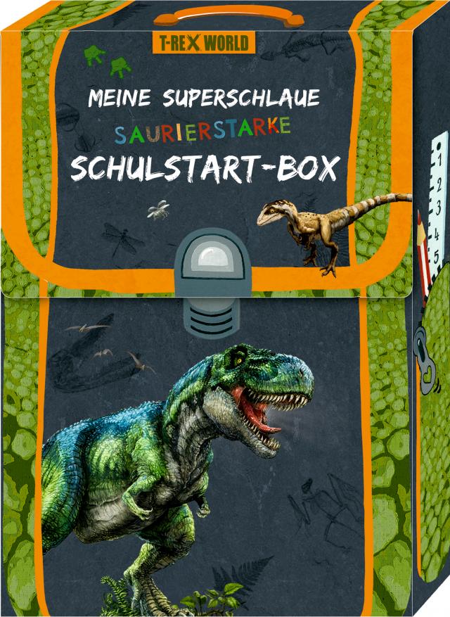 Meine superschlaue saurierstarke Schulstart-Box (T-Rex World)