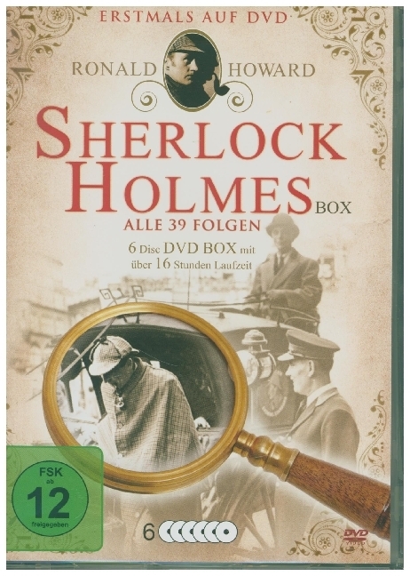 Sherlock Holmes - Die komplette TV-Box, 6 DVD