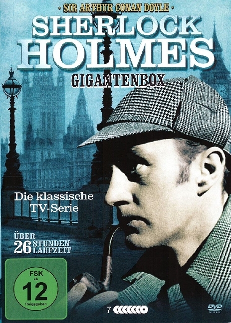 Sherlock Holmes - Gigantenbox, 7 DVD