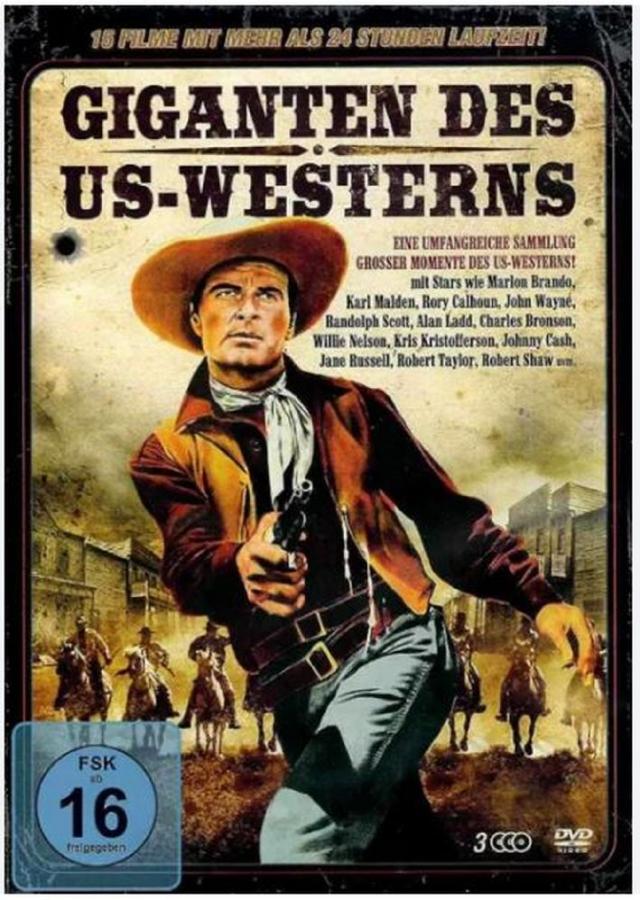 Giganten des US-Westerns, 6 DVD