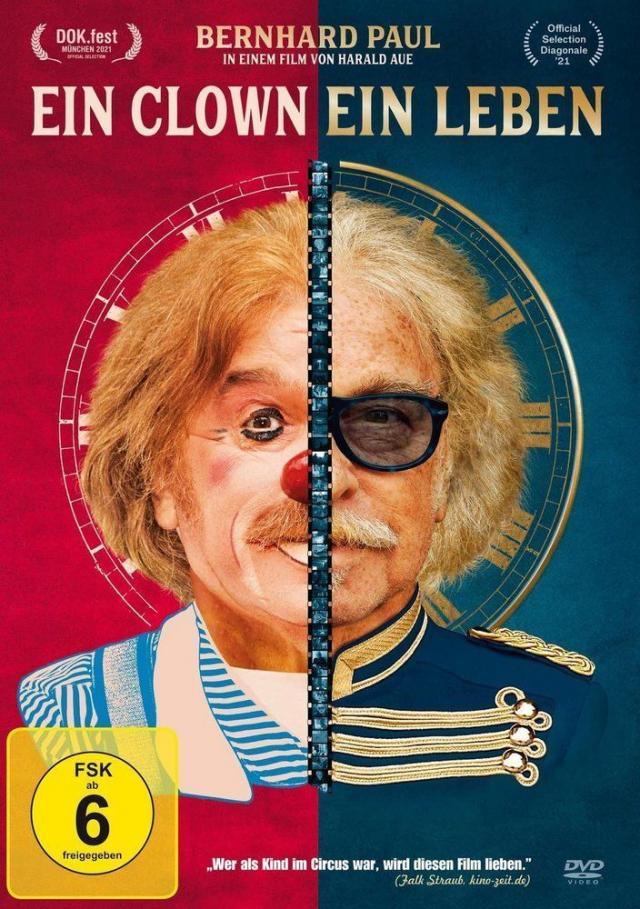 Ein Clown, Ein Leben - Bernhard Paul - Ein Mensch, zwei Gesichter, 1 DVD