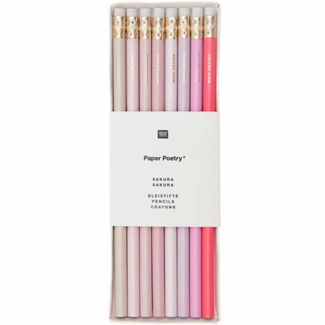 Bleistift-Set All shades of Sakura