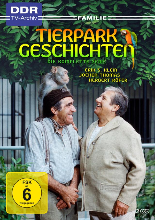 Tierparkgeschichten - Die komplette Serie, 3 DVD