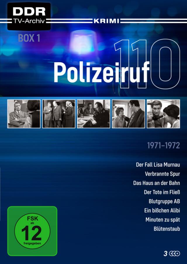 Polizeiruf 110 (DRA). Box.1, 1 DVD
