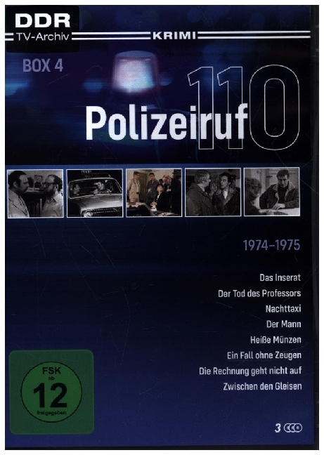 Polizeiruf 110 (DRA). Box.4, 1 DVD