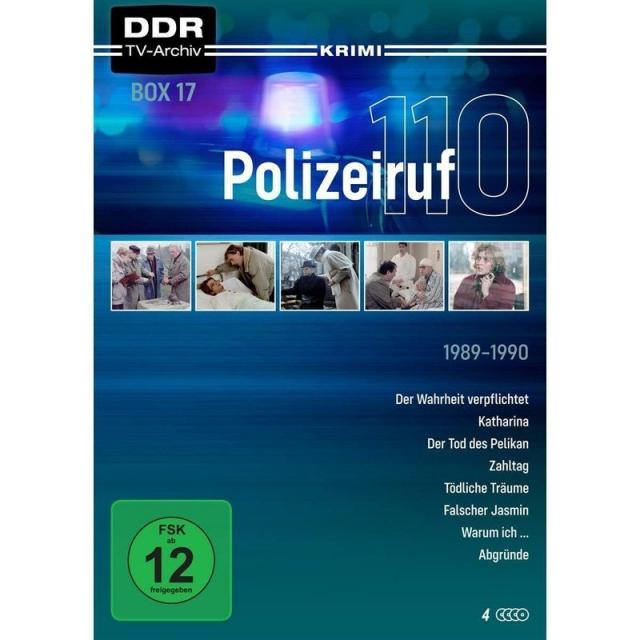 Polizeiruf 110. Box.17, 4 DVD