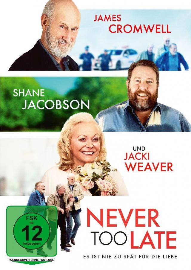 Never Too Late - Es ist nie zu spät für die Liebe, 1 DVD