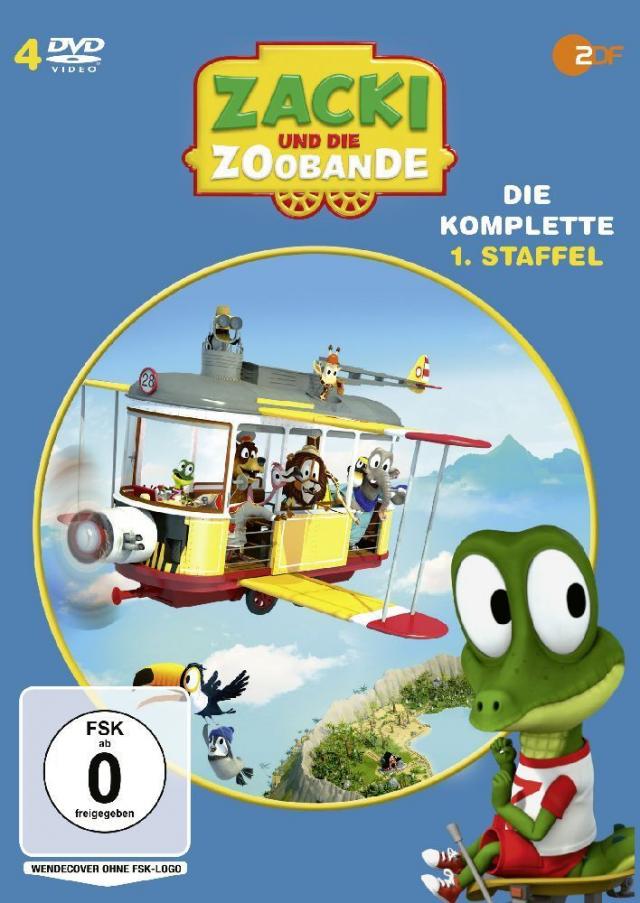 Zacki und die Zoobande - Die komplette erste Staffel. Staffel.1, 4 DVD