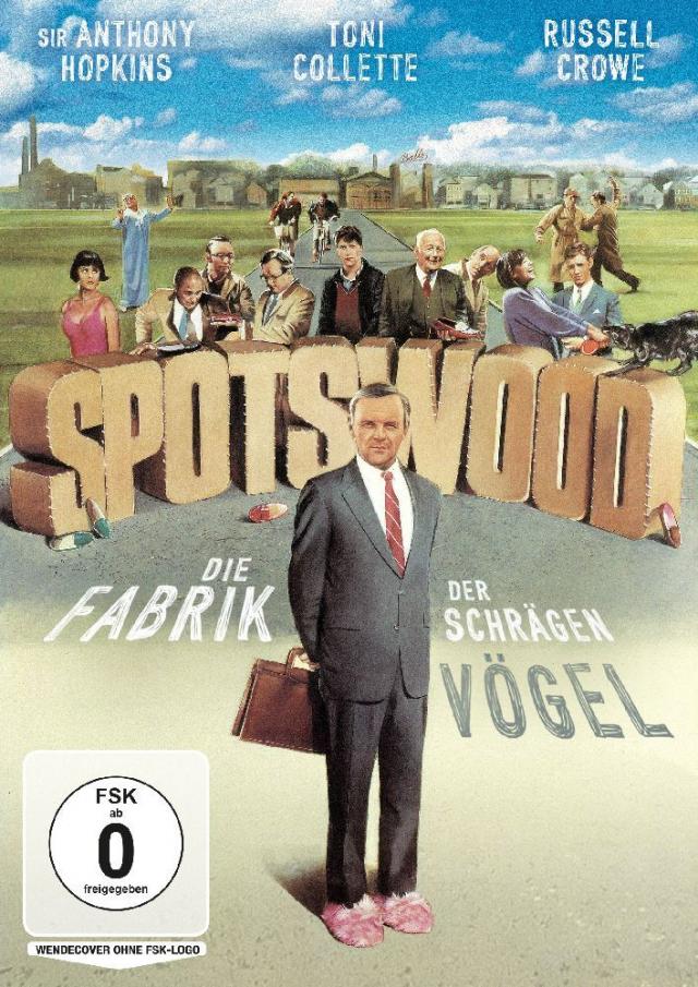 Spotswood - Die Fabrik der schrägen Vögel, 1 DVD