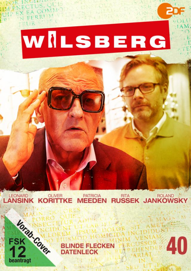 Wilsberg: Blinde Flecken / Datenleck. Tl.40, 1 DVD