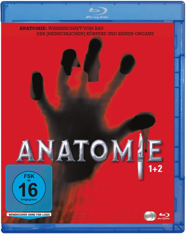 Anatomie 1 + 2, 2 Blu-ray