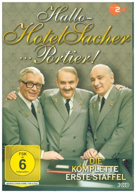 Hallo - Hotel Sacher Portier. Staffel.1, 3 DVD, 3 DVD-Video