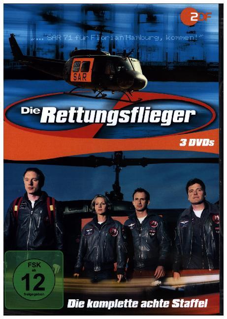 Die Rettungsflieger. Staffel.8, 3 DVD