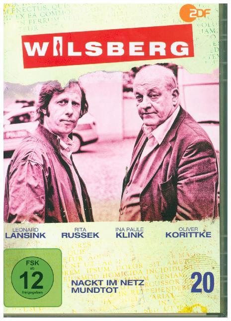Wilsberg - Nackt im Netz / Mundtot. Tl.20, 1 DVD
