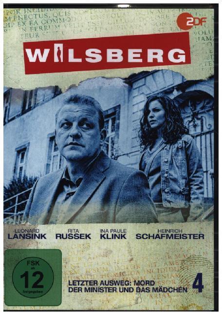 Wilsberg - Letzter Ausweg: Mord / Der Minister und das Mädchen. Tl.4, 1 DVD