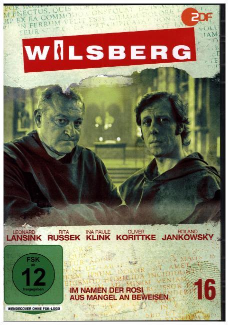 Wilsberg - Im Namen der Rosi / Aus Mangel an Beweisen. Tl.16, 1 DVD, 1 DVD-Video