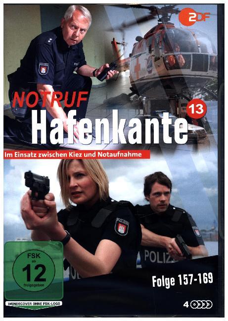 Notruf Hafenkante. Staffel.13, 4 DVD, 4 DVD-Video