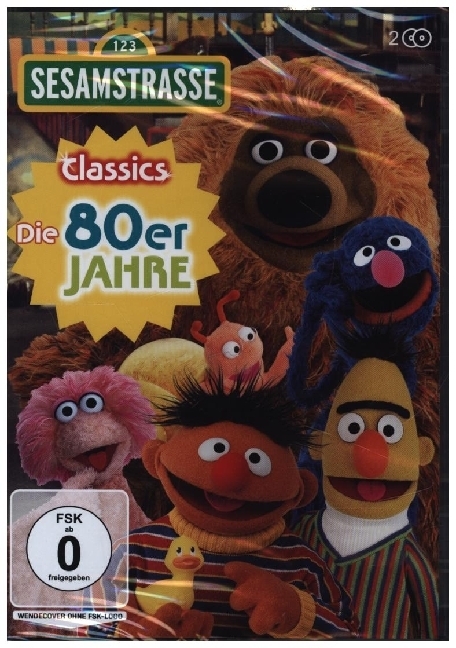 Sesamstraße Classics - Die 80er Jahre, 2 DVD