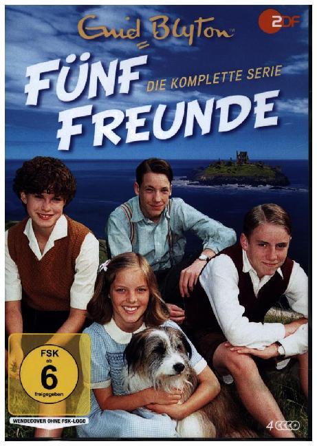 Enid Blyton: Fünf Freunde - Die komplette Serie, 4 DVD