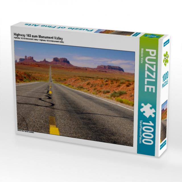 Highway 163 zum Monument Valley (Puzzle)