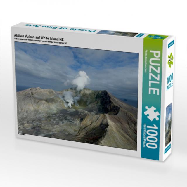Aktiver Vulkan auf White Island NZ (Puzzle)